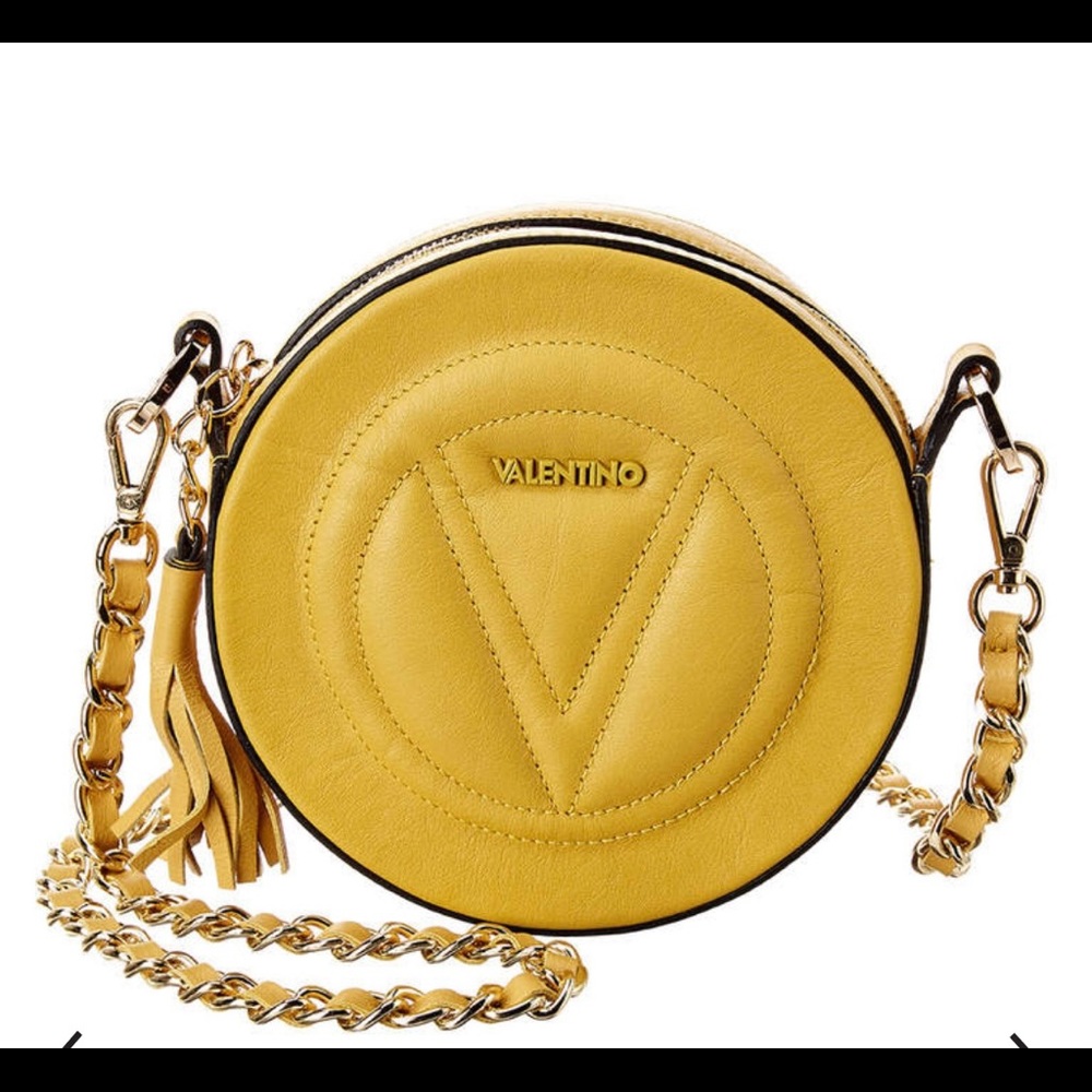 Mario Valentino Valentino By Yuki Sauvage Leather Crossbody